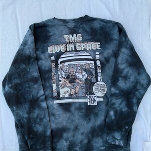 TMG Tiny Meat Gang Black Medium‎ Tour sweatshirt 2XL Tie Dye 2021